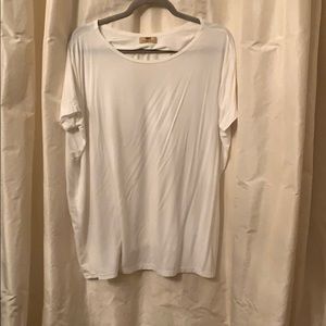all white Piko shirt!!